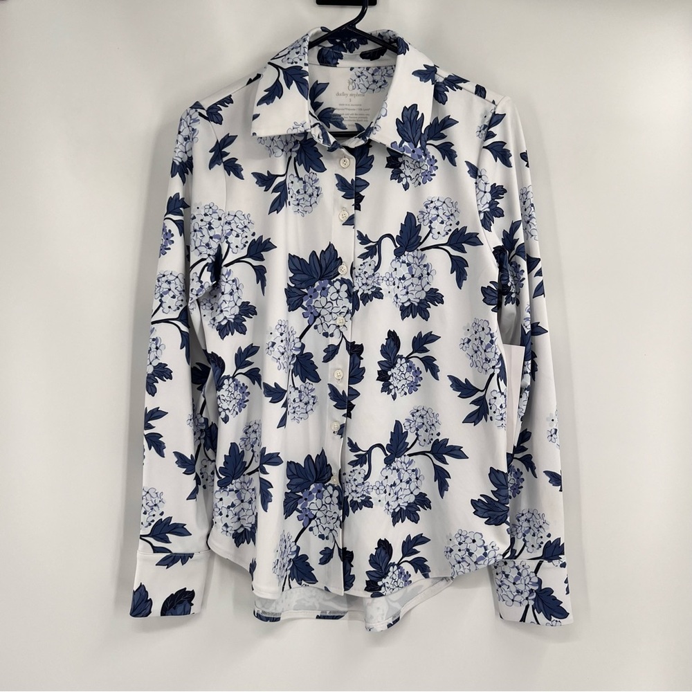 Dudley Stephens Floral Button Down Shirt Small - Picture 1 of 6